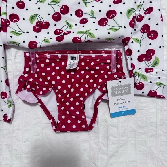 Hudson Baby Swim Rashguard Set - Picture 2 of 6
